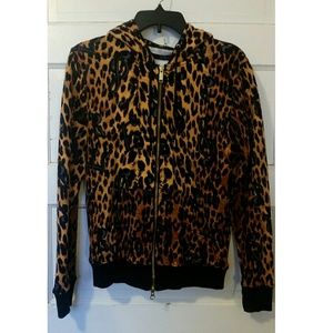 Joyrich Leopard Music Karmaloop Zip Hoodie NWOT